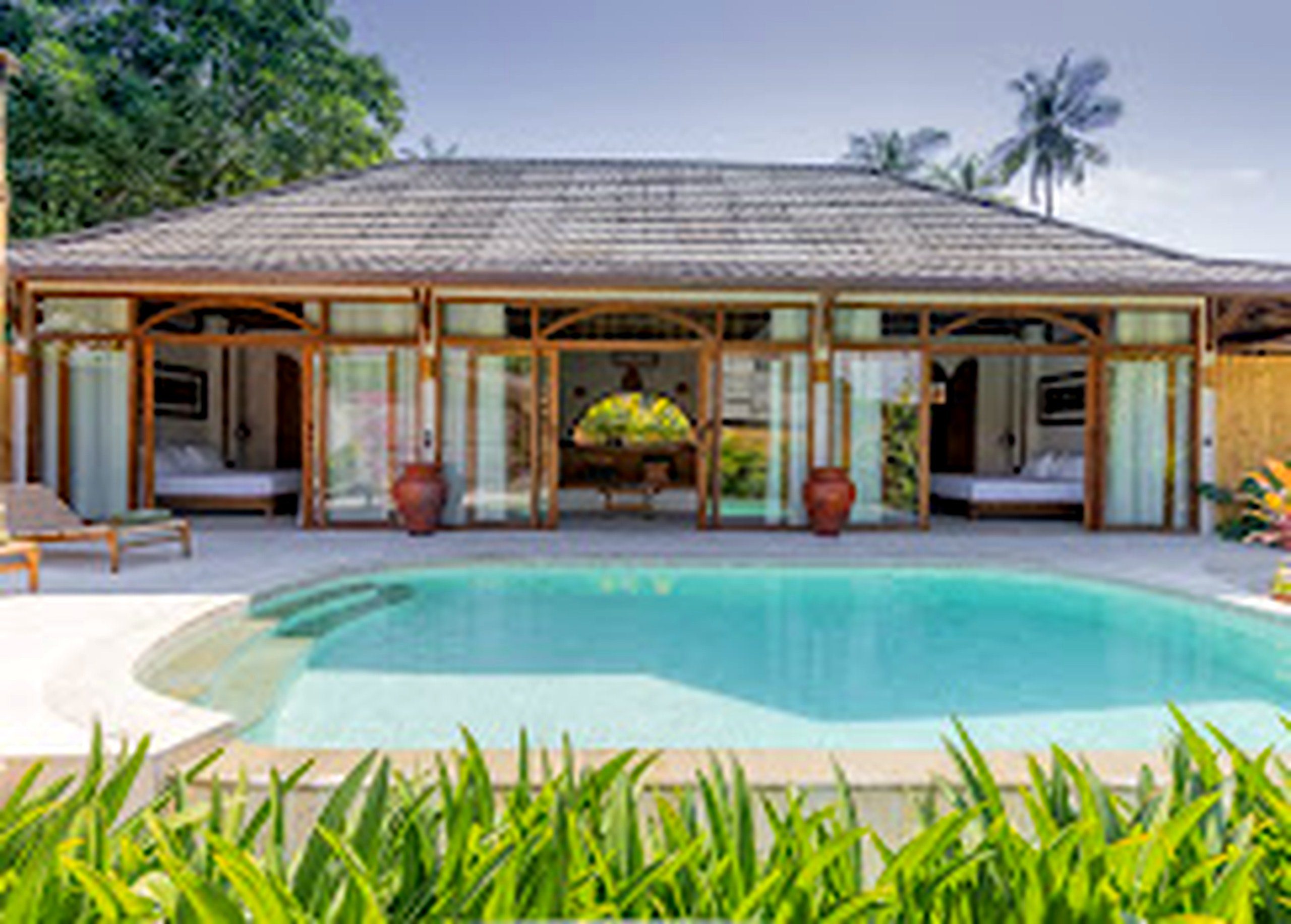 Kalyana Villa courtyard pool